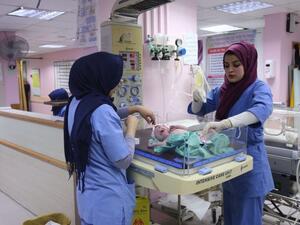 دخلت الدفعة الأولى من معدات المستشفى الأمريكي لقطاع غزة في سبتمبر/ أيلول الماضي