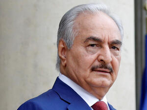  قائد الجيش الليبي المشير خليفة حفتر