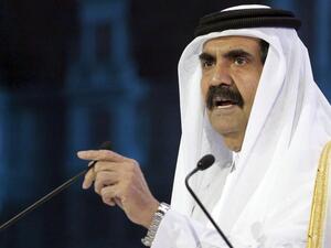 أمير قطر السابق حمد بن خليفة آل ثاني