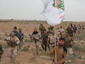 مقاتلون من الحشد الشعبي