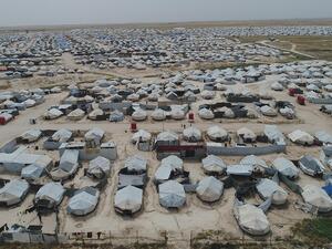 نحو 800 امرأة وطفل سيغادرون مخيم الهول للنازحين