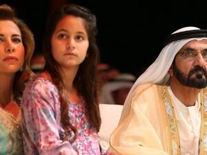 الأميرة هيا بنت الحسين والأمير محمد بن راشد آل مكتوم