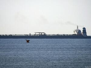  ناقلة النفط الإيرانية المحتجزة قرب جبل طارق