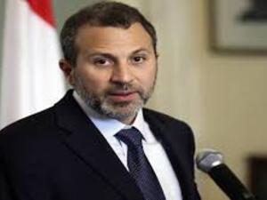 وزير الخارجية اللبناني جبران باسيل