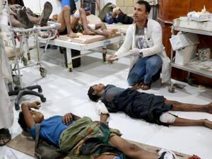 مقتل وجرح عشرات المدنيين في قصف استهدف سوقا بمحافظة صعدة شمالي اليمن