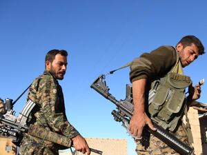 عناصر من قوات سوريا الديمقراطية