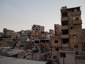 مخيم للاجئين الفلسطينيين في لبنان