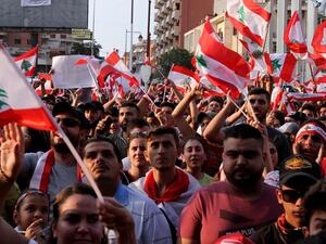 الاحتجاجات في لبنان