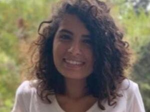 الطالبة الجامعية الفلسطينية آية نعامنة