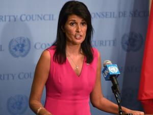 المندوبة الأمريكية السابقة لدى الأمم المتحدة نيكي هيلي