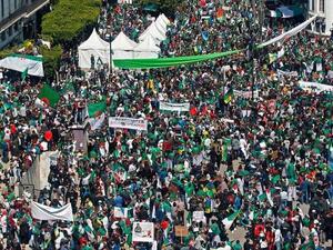 متظاهرون في الجزائر