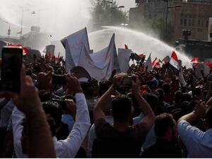  السُلطات العراقية تتهم “مندسّين” بالتسلّل إلى التظاهرات والتسبّب بسقوط قتلى