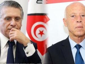 المرشحان للرئاسة التونسية قيس سعيد ونبيل القروي