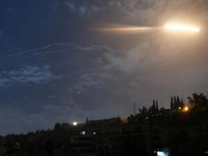  الدفاعات الجوية السورية تتصدى لصواريخ إسرائيلية 