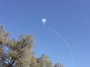 إطلاق صاروخ من غزة بإتجاه المستوطنات الاسرائيلية