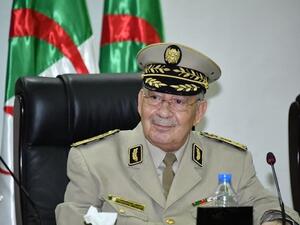 رئيس أركان الجيش الجزائري الفريق أحمد قايد صالح