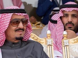 العاهل السعودي الملك سلمان بن عبد العزيز، وولي عهده محمد بن سلمان