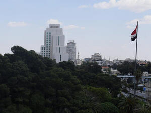 فندق الشيراتون في قلب العاصمة السورية دمشق