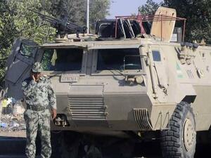 إصابة خمسة مجندين من الشرطة جراء انفجار عبوة ناسفة شمال سيناء