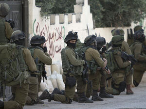 جنود من قوات الاحتلال الاسرائيلي في الضفة الغربية