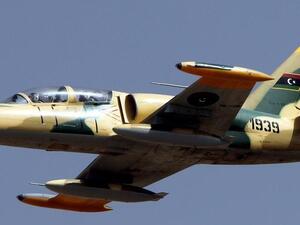 مقاتلة حربية ليبية