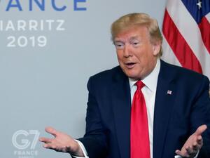  الرئيس الأمريكي دونالد ترامب