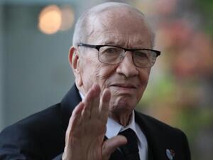  تشييع جثمان الرئيس التونسي الباجي قايد السبسي