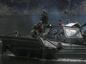 عناصر من القوات الأوكرانية في منطقة دونيتسك