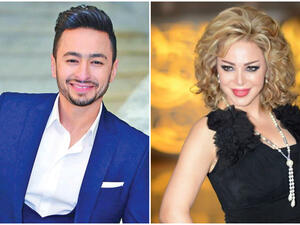 سوزان نجم الدين وحمادة هلال
