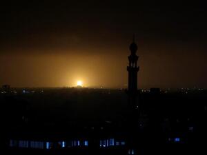 Israeli Warplanes Bomb Site in Gaza