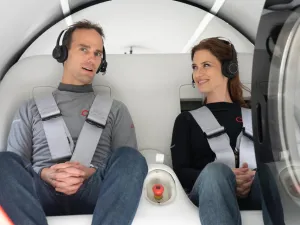 Virgin Hyperloop Makes History with First Passengers Ride