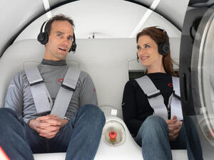 Virgin Hyperloop Makes History with First Passengers Ride
