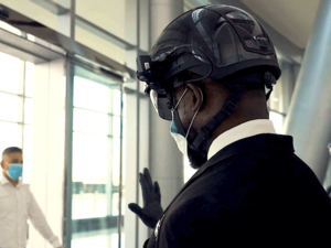 DP World Unit Unveils 'Smart Helmet' to Detect COVID-19