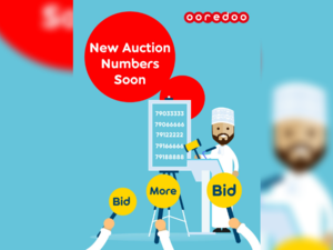 Get a Unique Number with Ooredoo’s Charity Auction 