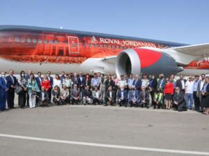 RJ Takes the Initiative to Project Jordan by Placing Petra-inspired Livery on Its 787