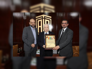 Abu-Ghazaleh Honored for his Official Patronage of English Language Olympia 2021