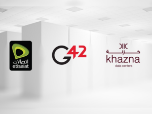 "مجموعة اتصالات" ومجموعة "G42" توحدان جهودهما لتأسيس أكبر مزود لمراكز البيانات في دولة الإمارات العربية المتحدة تحت مظلة شركة "خزنة داتا سنترز"