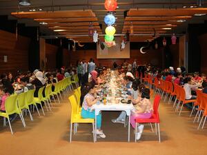 During the event