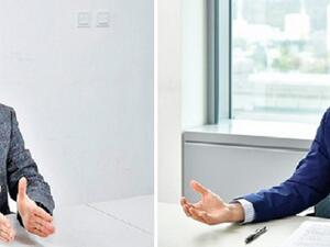 الدكتور وون جون تشوي، نائب أول للرئيس ورئيس فريق البحث والتطوير الرئيسي، والدكتور جون هي لي، نائب أول للرئيس ورئيس فريق استراتيجية التكنولوجيا،