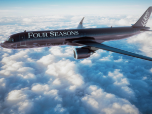 تم تعديل طائرة A321LR الجديدة من ايرباص بشكل كامل لتتناغم مع الرؤية التصميمية المتجددة للطائرة الخاصة الأولى من نوعها في قطاع الضيافة