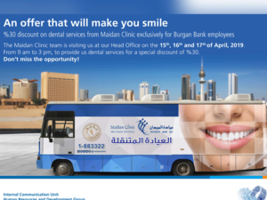 The team performed the necessary tests and shared advice on optimal dental care including detailed information on the full range of available services at the clinic.