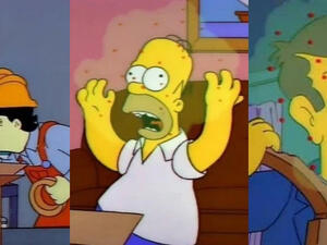 The Simpsons Episode 'Marge in Chains' first aired in 1993.
