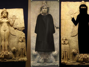 "Sexually explicit" sculpture of Ishtar had it coming