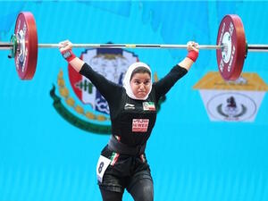 Poupak Basami (Photo: FARS News Agency)