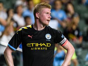Manchester City's Kevin De Bruyne is rated as the outstanding player in the heart of the field, beating Luka Modric to top spot