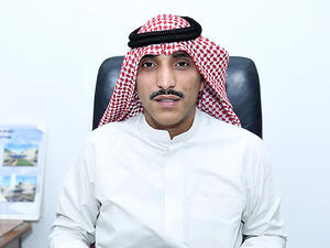 Head of Kuwait Boxing Federation Muhammad Mansi Al-Enezi