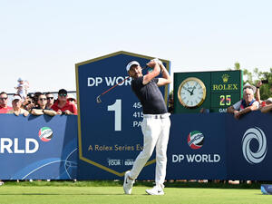 Lorenzo Vera in action at the DP World Tour Championship
