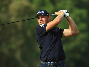 Wallace in action at the 2018 DP World Tour Championship