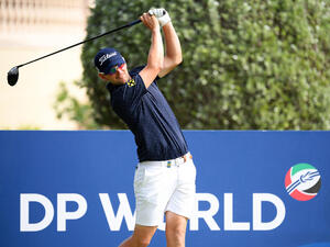 Wiesberger practises ahead of the DP World Tour Championship