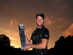 Willett with the BMW PGA Championship trophy
